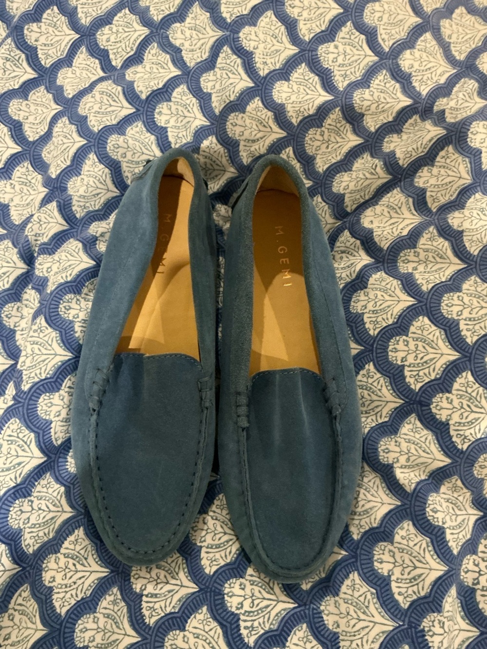 M. Gemi the Felize suede driving moccasin sz 43 11 12